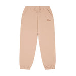 Dime - Sweatpants, Classic Small Logo. Tan