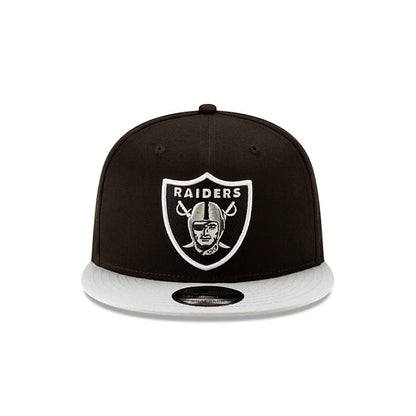 New Era - Las Vegas Raiders NFL Men's Black/Grey 9Fifty 2 Tone Basic Snapback