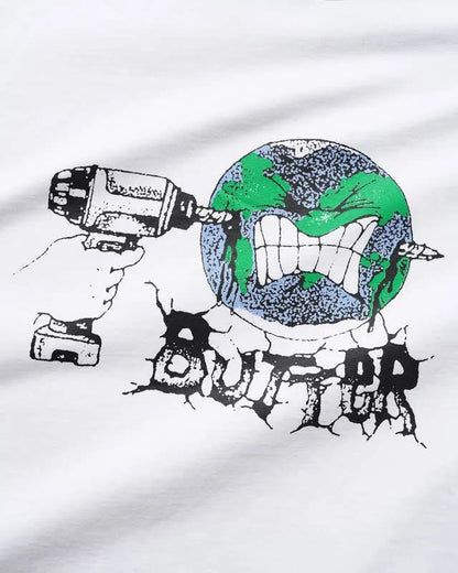 Butter Goods - Drill Tee, White