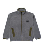 Howl - Textured Zip Up. Grey. 2023/24