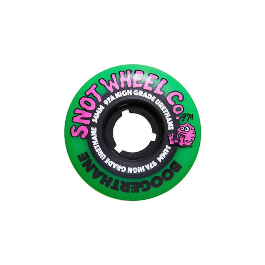 BOOGERTHANE 54MM 97A NEON GREEN/BLACK CORE
