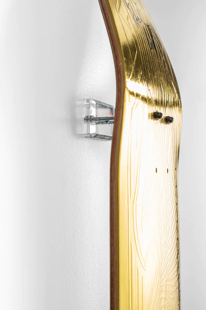 Ghost Mounts - Skateboard Wall Mount. Clear