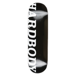 HardBody - CLASSIC LOGO DECK (BLACK/WHITE) 8.5
