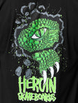 Heroin - Swamp Gator BLK T Shirt