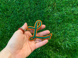 The Local - Patch, L Chenille Green/Orange