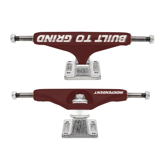 INDEPENDENT TRUCKS STG11 BTG SPEED BURGANDY/SILVER