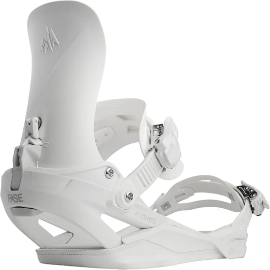 Pre Order - Jones Nebula FASE Snowboard Binding Cloud White 2027