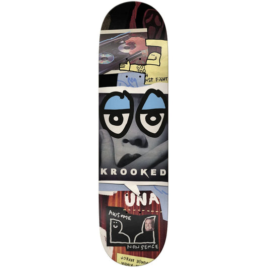 Krooked Una Nonsense Skateboard Deck - 8.28"