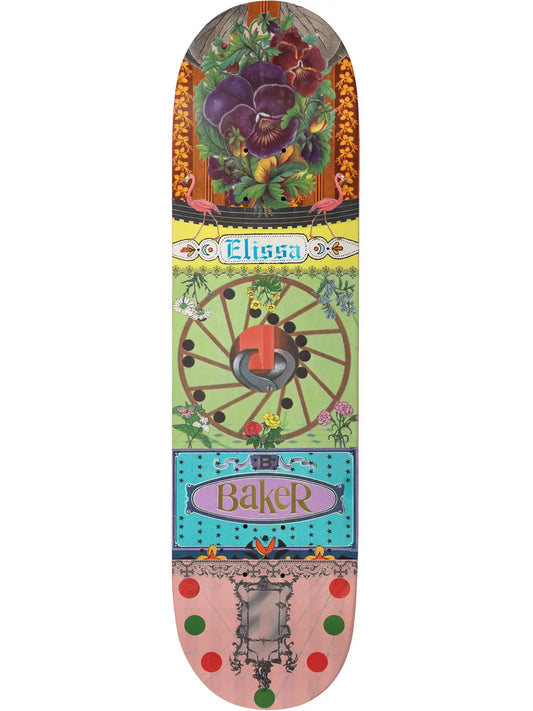 Baker Elissa Steamer Ephemera 8.25 Skateboard Deck