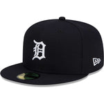 Men's Detroit Tigers New Era Navy Home Authentic Collection On-Field 59FIFTY Fitted Hat