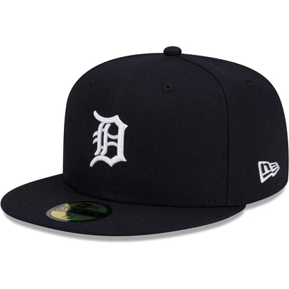 Men's Detroit Tigers New Era Navy Home Authentic Collection On-Field 59FIFTY Fitted Hat