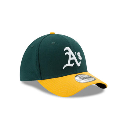 New Era - Oakland Athletics MLB Men's Green/Yellow 39Thirty Team Classic Stretch Fit Hat