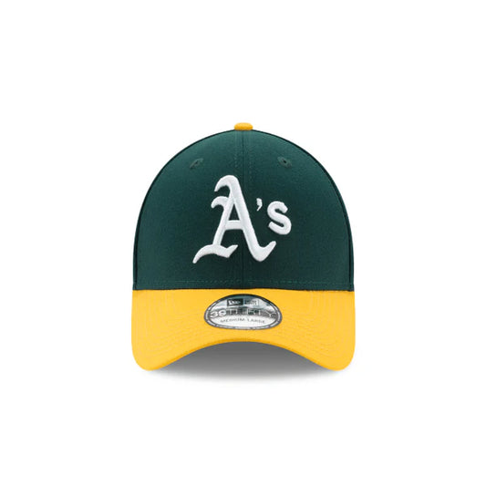 New Era - Oakland Athletics MLB Men's Green/Yellow 39Thirty Team Classic Stretch Fit Hat
