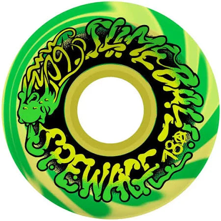 SLIME BALLS WHEELS SPEWAGE OG SLIME GRN/YEL  SWIRL 78A 60mm