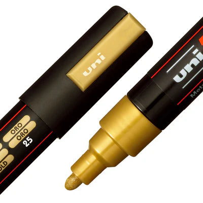 Posca - Water Based Paint Markers, PC-5M Fine Set/4 Colours