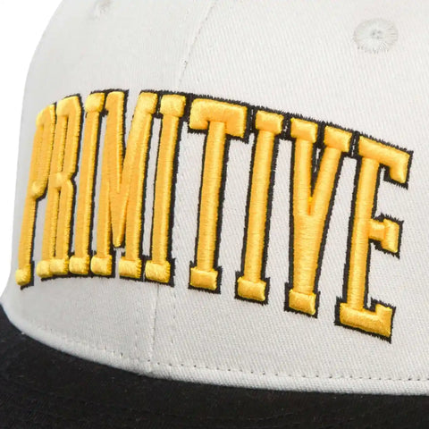 Primitive - Hat, Collegiate Snapback. BLK/WHT