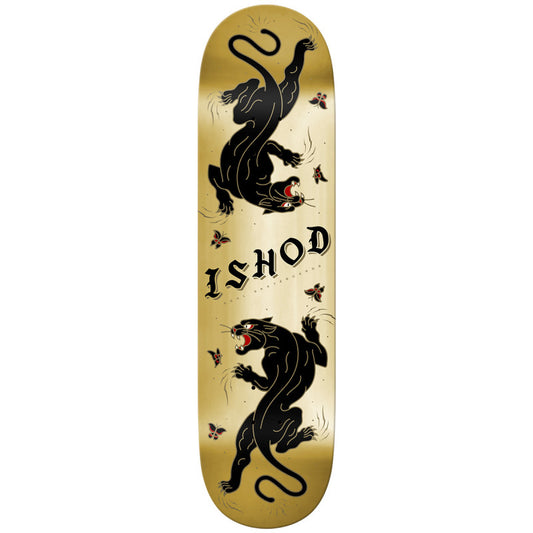 Real - DBX Ishod Catscratch Twin Tail Skateboard Deck Gloss Black 8.25