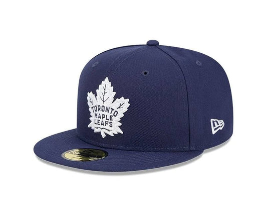 New Era Toronto Maple Leafs Team Basic 59FIFTY Fitted Hat - Blue
