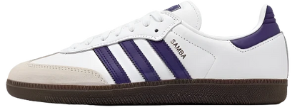 Adidas - Shoes, Samba ADV. WHT/PRP/GLD