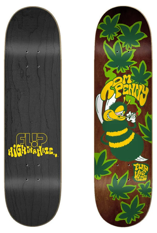 Flip - Tom Penny High In A Haze Green Skateboard Deck 8.25