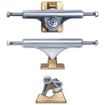 Slappy Truck Company ST1 Inverted Hollow Lights Gold Skateboard Trucks