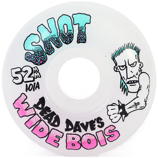Snot - Dead Dave Wide Bois 52mm 101A Skateboard Wheels