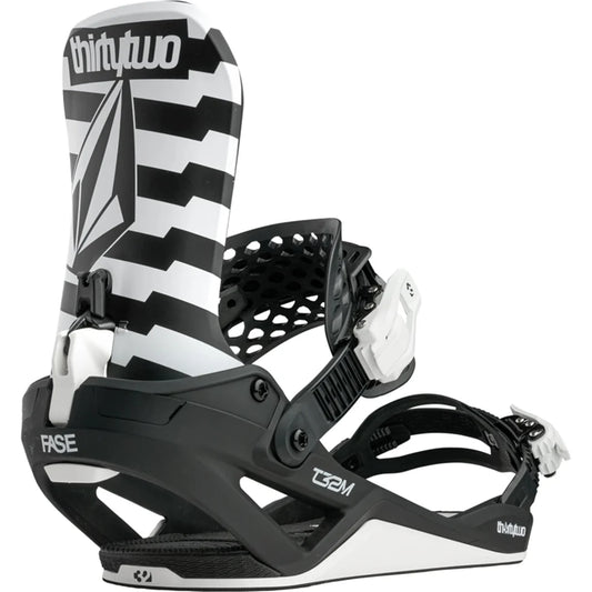 ThirtyTwo X Volcom T32M FASE Snowboard Bindings Black White 2027