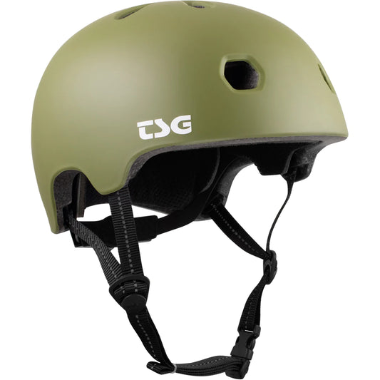 TSG - Helmet, Meta Solid Colour, Satin Olive