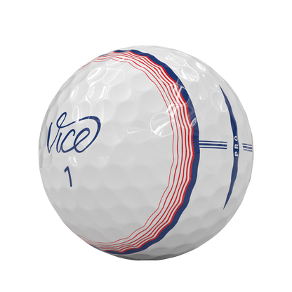 Vice Golf- Vice Pro Tracer Red/Blue
