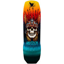 Powell Peralta Pro Andy Anderson Heron FLIGHT® Skateboard Deck - Shape 290 9.13