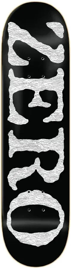 Zero Vintage Attic Black White 8.25 Skateboard Deck