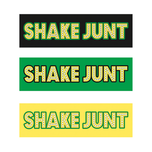 Shakejunt - Sticker, Stretch Logo