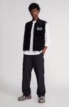 Obey - Duke Corduroy Vest. BLK