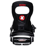 Bent Metal - Men's Snowboard Bindings, Joint. Black. 2023