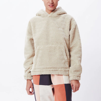 LAST SIZE EXTRA SMALL , Obey - Gias Polar Fleece Pullover Hood. Womens