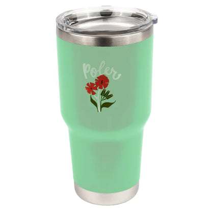 Poler Stuff, Stainless Steel Tumbler. 30 OZ. Mint
