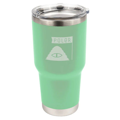 Poler Stuff, Stainless Steel Tumbler. 30 OZ. Mint