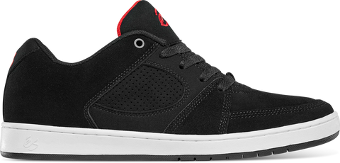 ÉS - Shoes, Accel Slim. BLK/BLK/RED