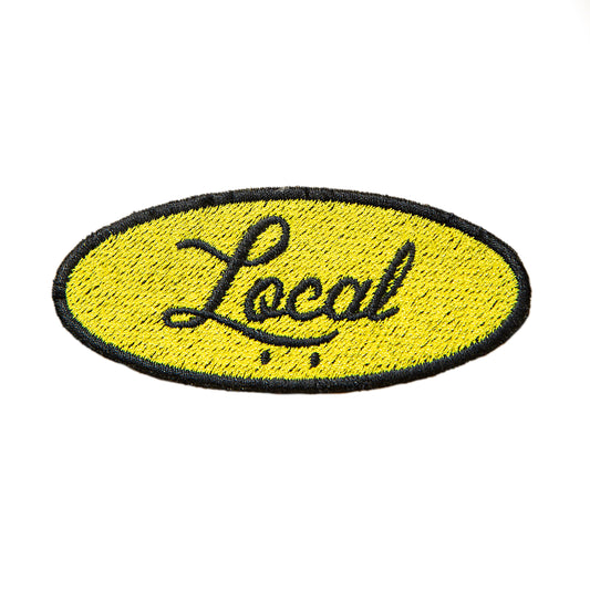 The Local - Patch, Oval Classic Script