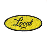 The Local - Patch, Oval Classic Script