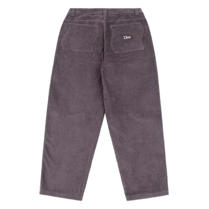 Dime - Baggy Corduroy Pants. Charcoal Blue