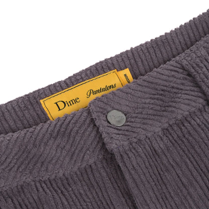 Dime - Baggy Corduroy Pants. Charcoal Blue