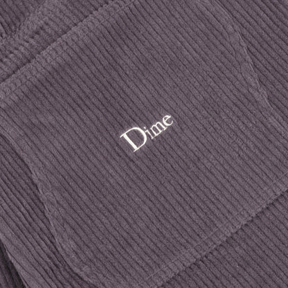 Dime - Baggy Corduroy Pants. Charcoal Blue