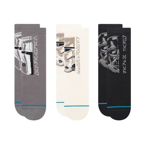 Stance - Kids Socks, Star Wars Trilogy Crew. 3 Pack