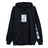 The Local - Hoodie, Shovel. Black. S9D4