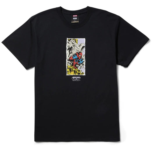HUF - T Shirt, x Marvel, Moody, Spiderman