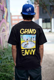 Ace Trucks X Mehrathon, Grind Envy Tee. Black