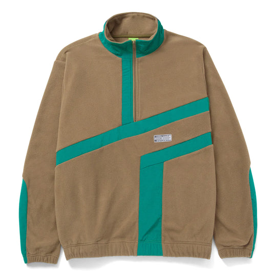 Huf - Range Quarter Zip Polar Fleece. Olive