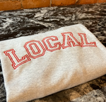 The Local - Crewneck, Varsity - Grey