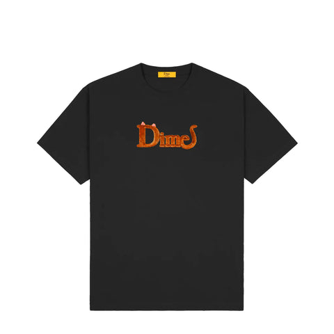 Dime - T Shirt, Classic Cat. BLK